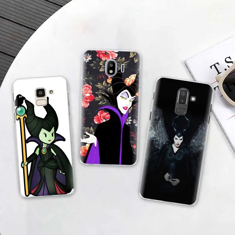 Чехлы Angelina Jolie Maleficent для samsung Galaxy J4 Plus J6 Plus J8 J3 J5 J7 J5 Prime жесткий чехол