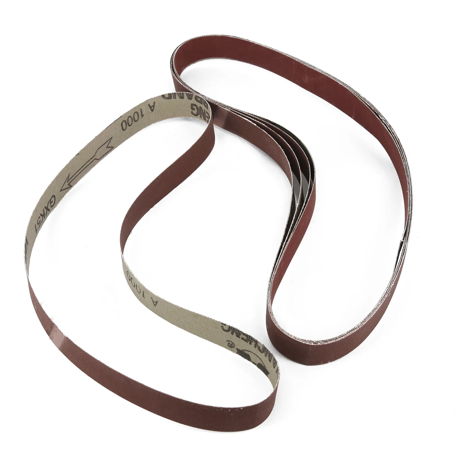 Абразивные шлифовальные ленты ленточные 15 шт. 25*762 мм 600/800/1000 зернистость