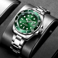 automatic watches green swimming pink cohome wristwatch men aaa clock automatico mechanical luminous original hours