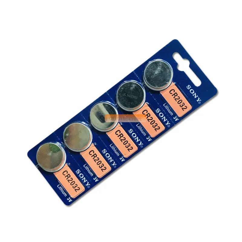 15pcs/lot SONY Original cr2032 Button Cell Batteries 3V Coin Lithium Battery For Watch Remote Control Calculator | Электроника