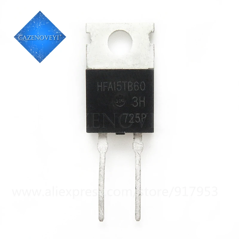 

10pcs/lot HFA15TB60 15TB60 TO-220 In Stock