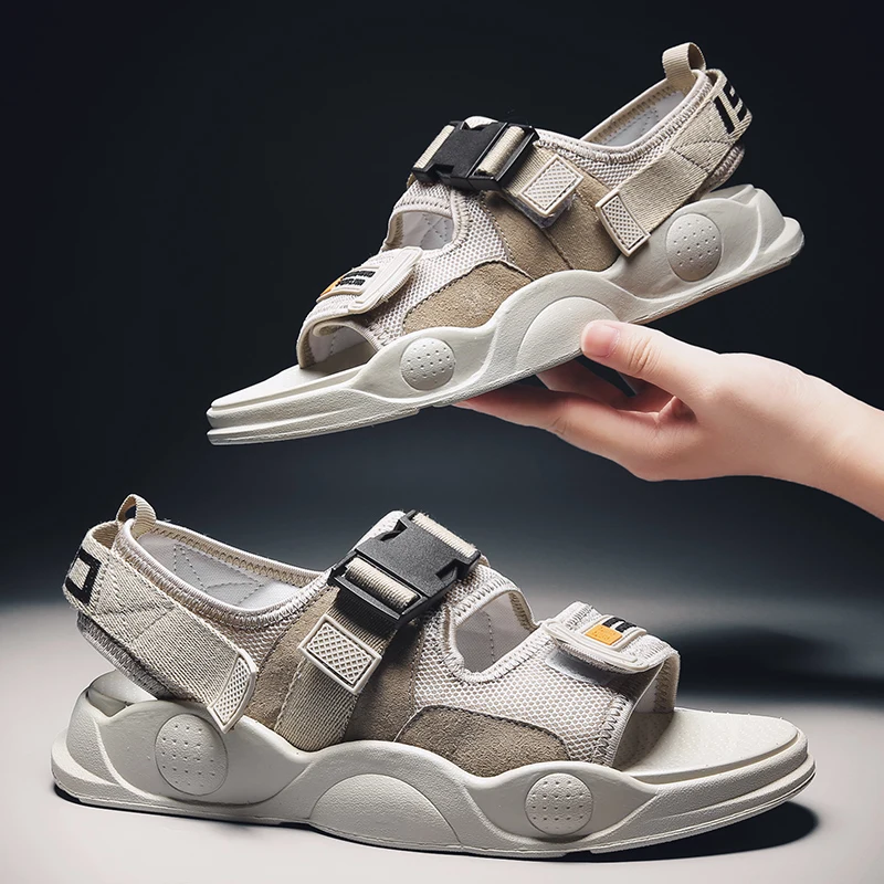 

Sandalhas Masculina Mens Footwear Sandals Summer Sandal Men Shoes Sandles Rubber Walking Slip On Sandalias