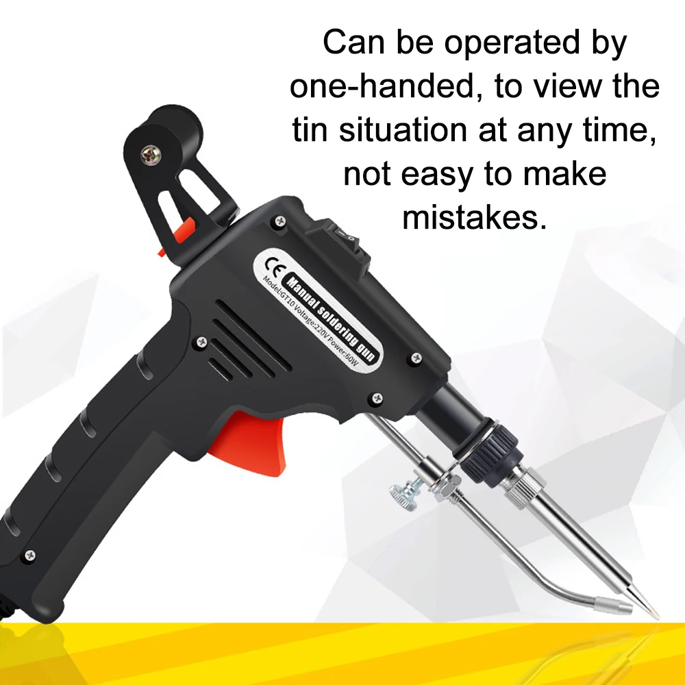 Автоматический портативный Электрический паяльник сварочные инструменты для