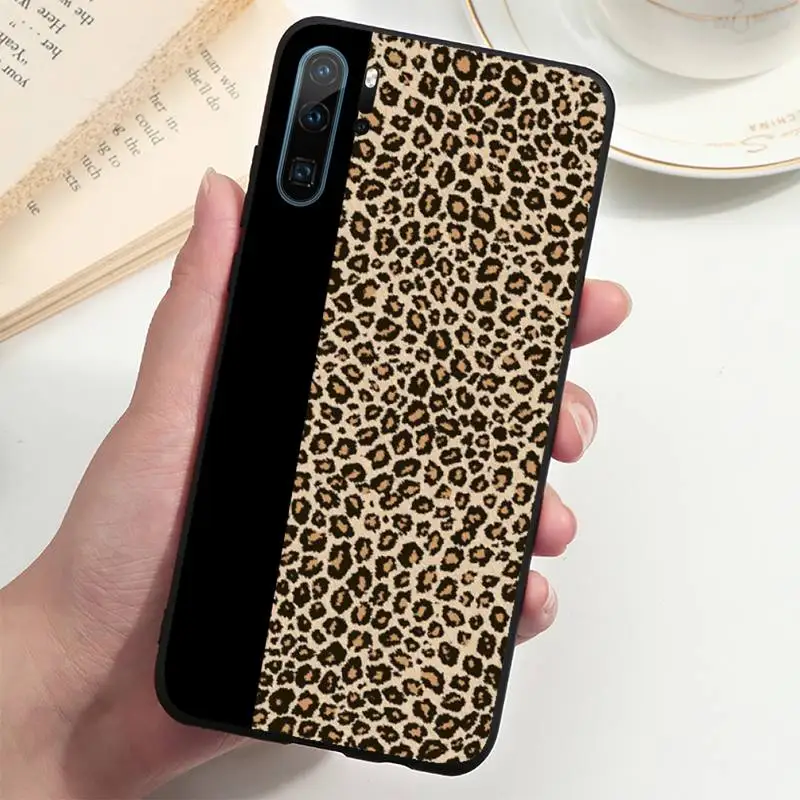 leopard print pattern phone case for huawei p20 p30 p40 lite pro p smart 2019 mate 10 20 lite pro nova 5t phone back cover free global shipping