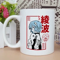 ayanami rei anime classic aesthetic art mugs cool cartoon graphic cup customized premium mug coffee cup milk cup water cups