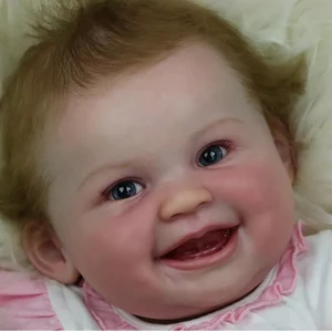 NPK 55 см Кукла Reborn, набор кукол, неокрашенные детали куклы, новорожденные куклы, форма с тканевыми глазами, ручные инструменты