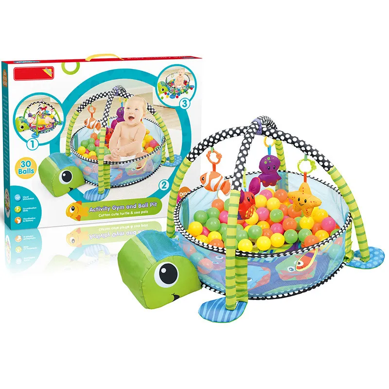IMBABY детский коврик для занятий спортом три в одном с шаровой стойка для фитнеса ползающий коврик игровой коврик спортивный коврик для ребенка аксессуары для детской комнаты