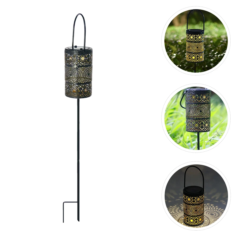 

1pc Decorative Waterproof Delicate Outdoor Lawn Light Solar Lantern Solar Garden Lamp