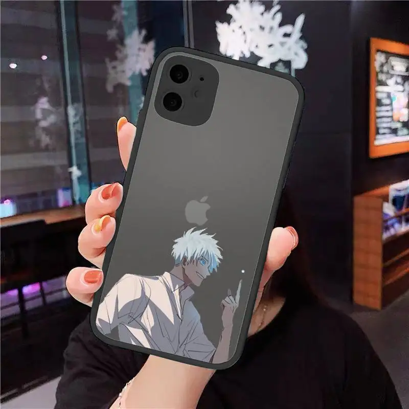 

Jujutsu Kaisen Phone Cases matte transparent For iphone 7 8 11 12 plus mini x xs xr pro max cover