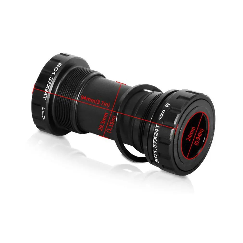 

BB91 Bicycle Hollow Crankset Bottom Bracket Central Axis Mountain Bike Road Car Screw-in Type Threaded Shaft