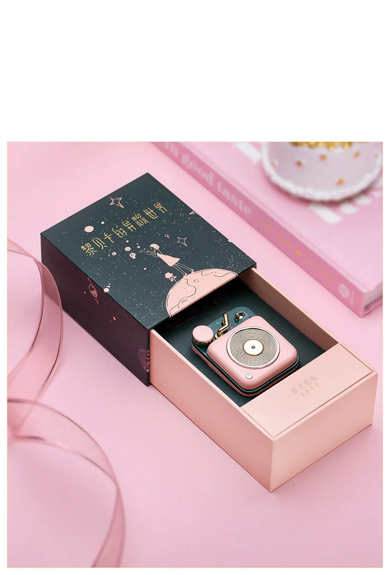 Xiaomi Mijia Cat King Atomic проигрыватель B612 2 цвета Bluetooth интеллектуальное аудио портативный цинк алюминий динамик-таблетка Mu D5