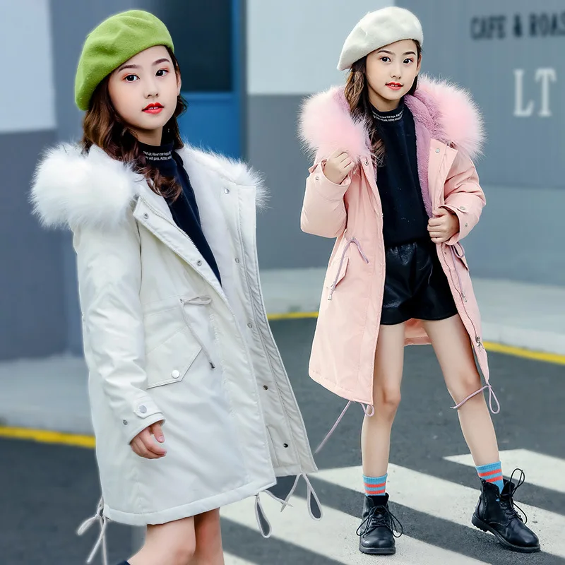 Куртка пуховая зимняя для девочек на возраст 5-12 лет | Мать и ребенок