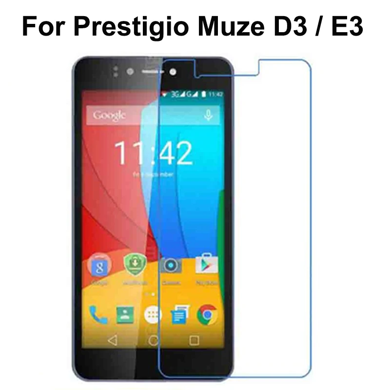 2PCS For Prestigio Muze D3 Glass Film Front LCD Screen Protector Guard E3 PSP3530 Protective | Мобильные телефоны и