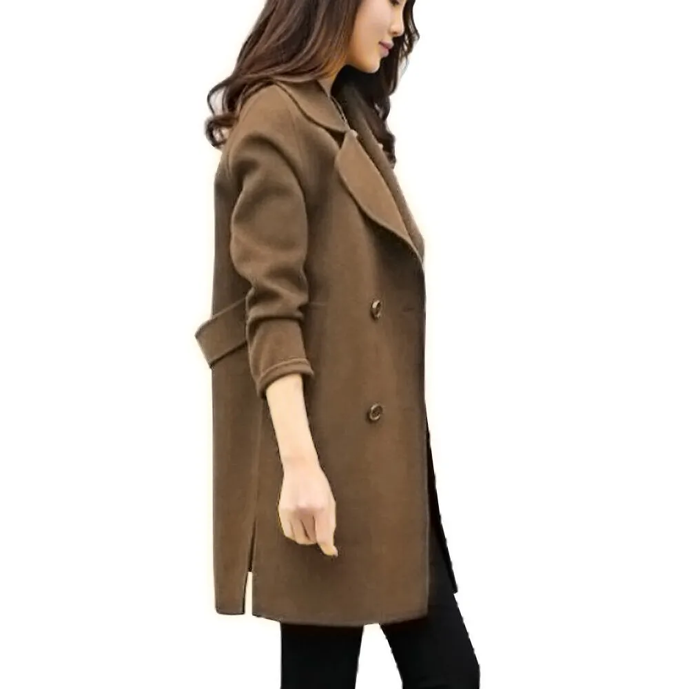 Veste femme jaqueta feminina, Женская Осенняя зимняя куртка, повседневная верхняя одежда, парка, тонкое пальто, пальто, chaquetas mujer