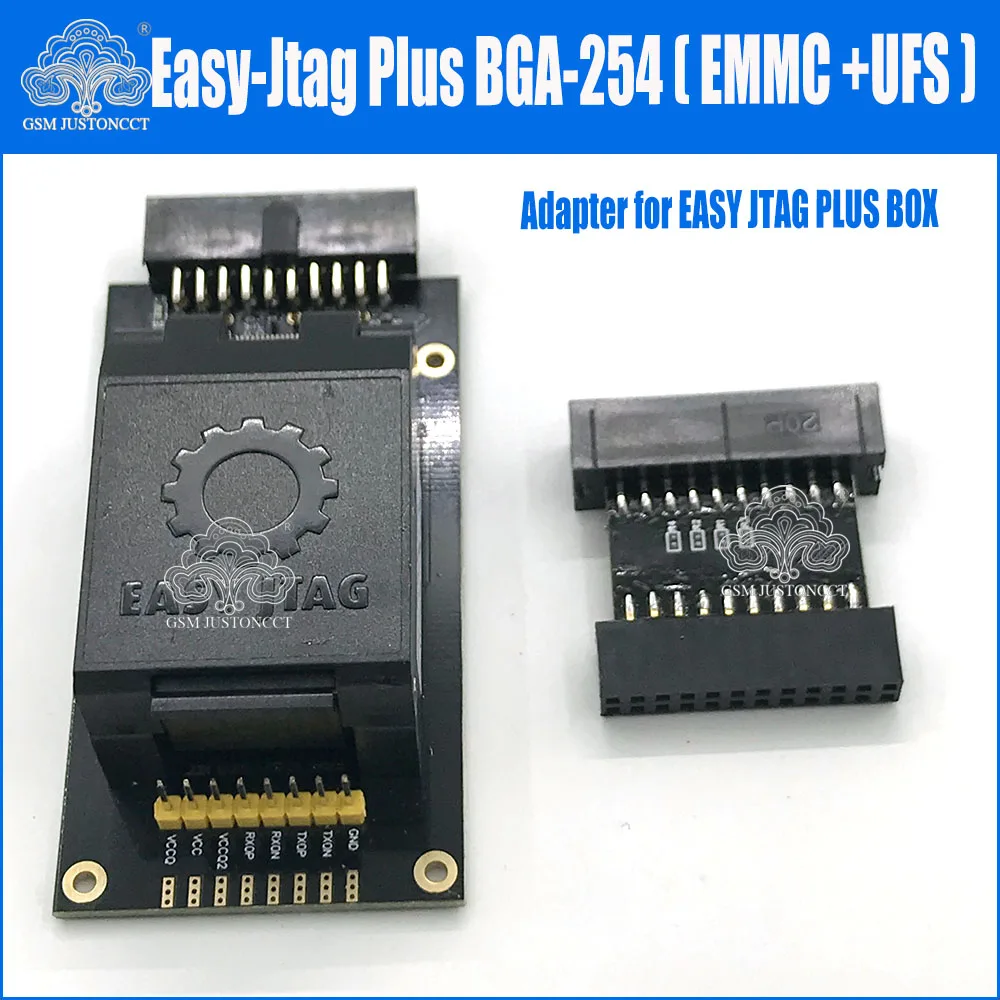 Новинка 2022 оригинальная розетка Easy-Jtag Plus UFS BGA-254 Socket / EMMC 254(EMMC + 2 в 1) адаптер для