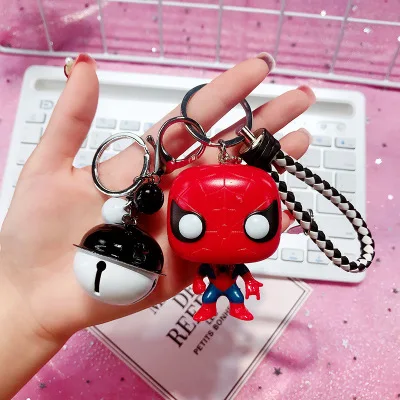 Модные Новые поп игрушки брелок Marvel Капитан Америка Железный человек брелок Дети Чудо Женщины брелок сумка Подвеска ювелирные изделия - Цвет: Big13