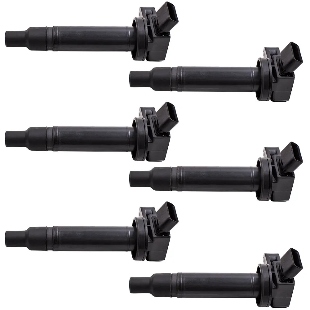

6 шт. Катушка зажигания для Toyota Land Cruiser 1998-2007 для Toyota Sequoia 2000-2009 для Lexus IS 1999-2006 9091902230 UF230