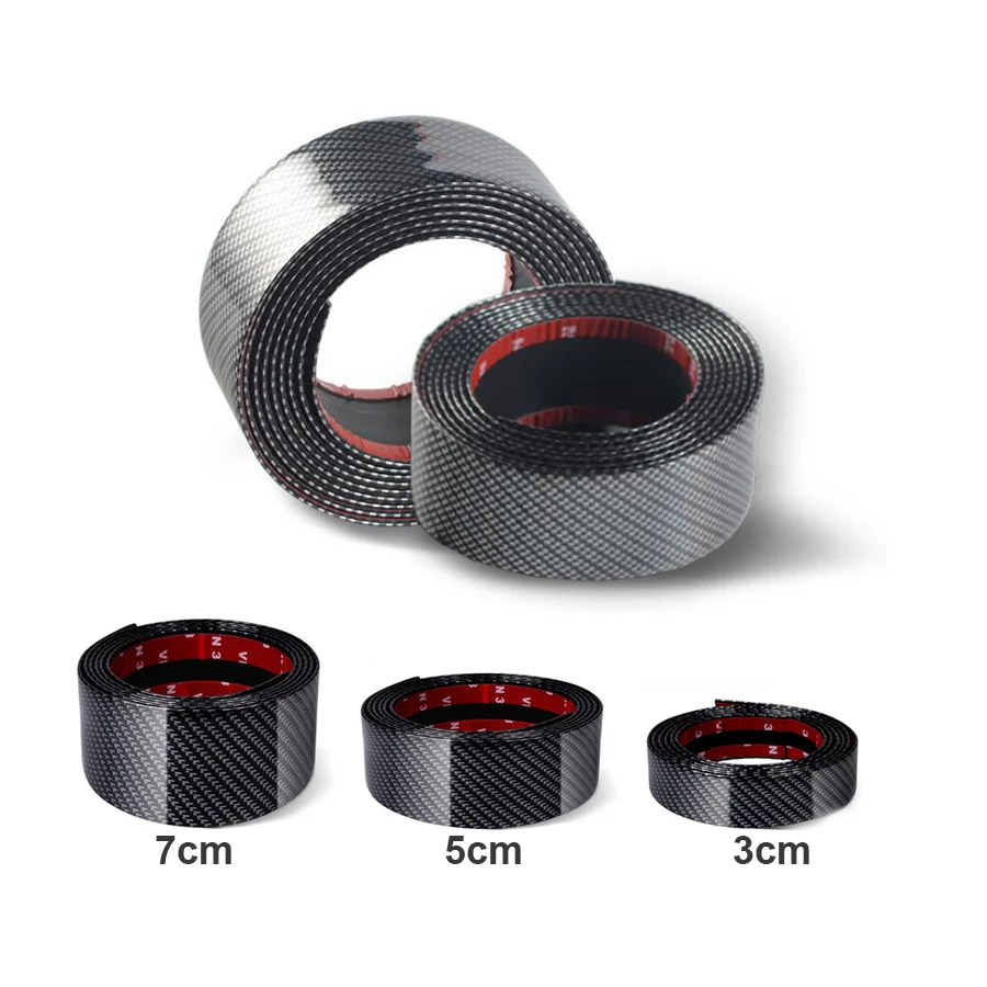 Резиновая Накладка на порог автомобиля 3/5/7 см|Наклейки автомобиль| |