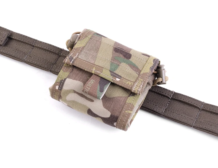 Folding Recycling Bag Medium Size Tactical Sundry Bag MOLLE Outdoor Waist Tool Storage Bag