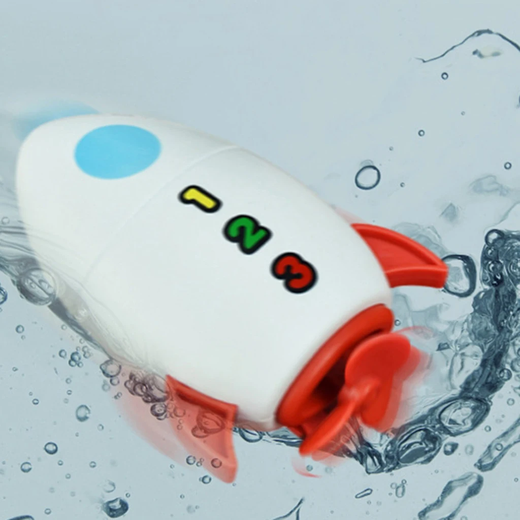 Baby Toy Kids Wind Up Clockwork Boat Ship Toys Bath Toy Play Water Bathroom