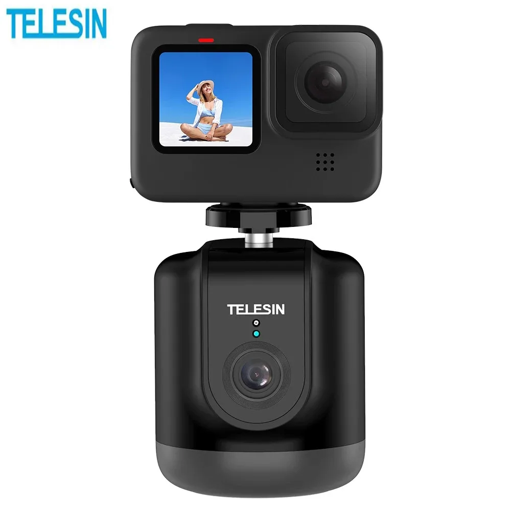 TELESIN интеллектуальная селфи съемка Gimbal 360 автоматическое отслеживание лица для