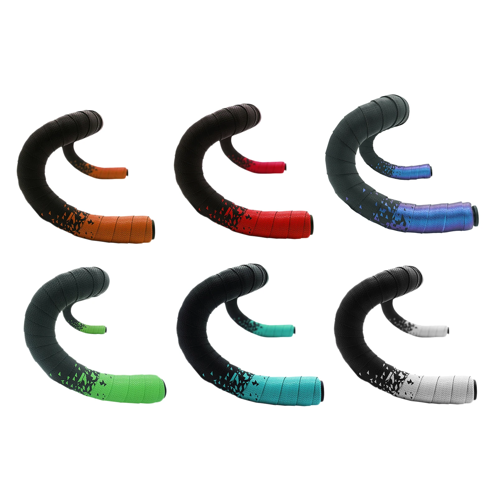 

Bike Handlebar Tapes Non-Slip Adhesive Handle Grip Wraps with Bar End Plugs
