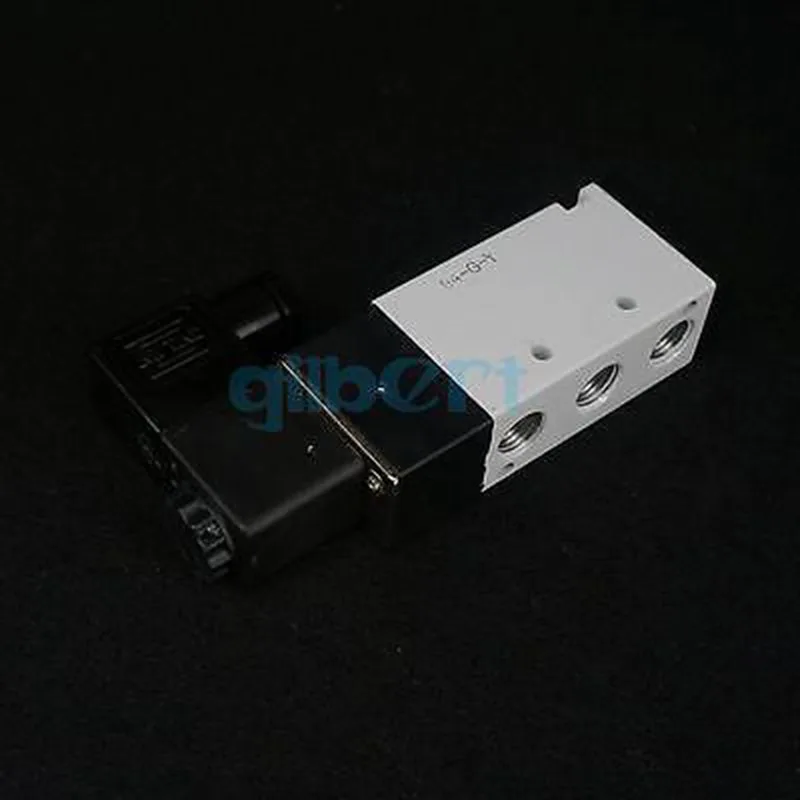 4V310 08 1/4 &quotBSPT 12VDC 24VAC/DC 36VAC 110VAC 220VAC 380VAC 5 портов 2 положения одинарный соленоид