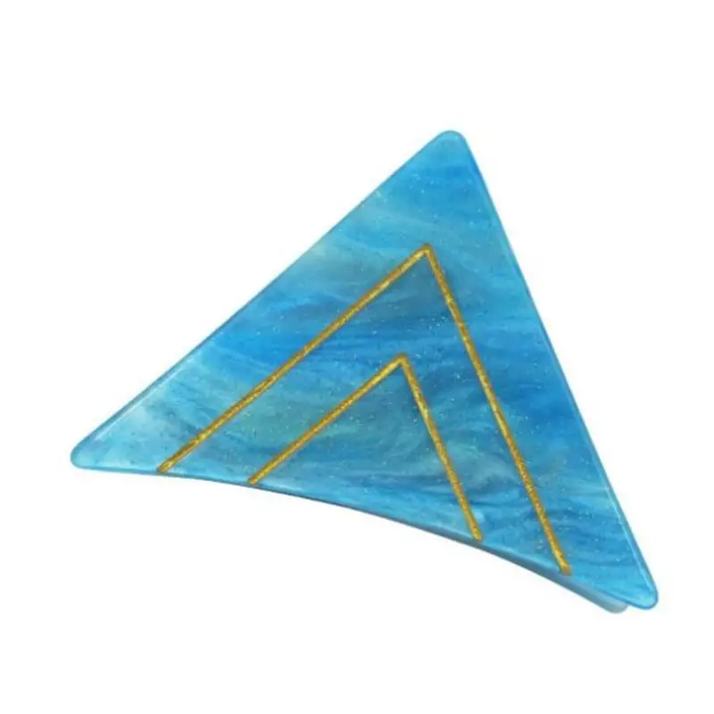 

Acetate Hairpins Triangle Shape Barrettes Hair Clips Girls Hair Styling Tools Hair Accessories Hairgrip High Quality