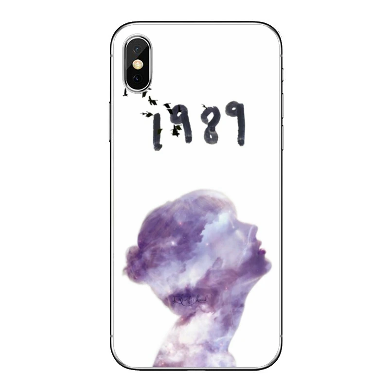 Для iPhone XR X XS Max 8 7 6s 6 plus SE 5s 5c 5 iPod Touch 1989 taylor Девушка Певица аксессуары чехол для телефона - Цвет: 1989-taylor-B-04