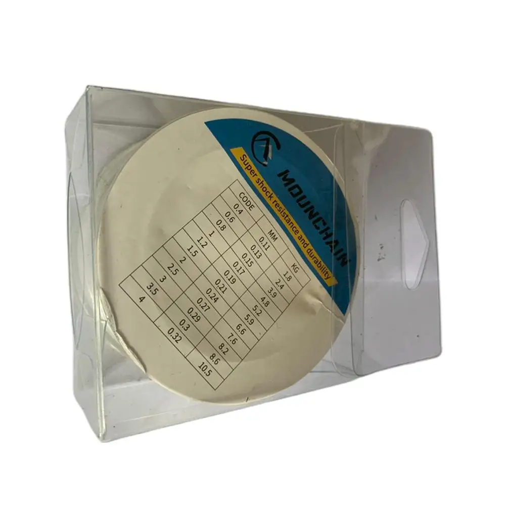 Леска рыболовная прозрачная 300 м для спорта на открытом воздухе | Спорт и