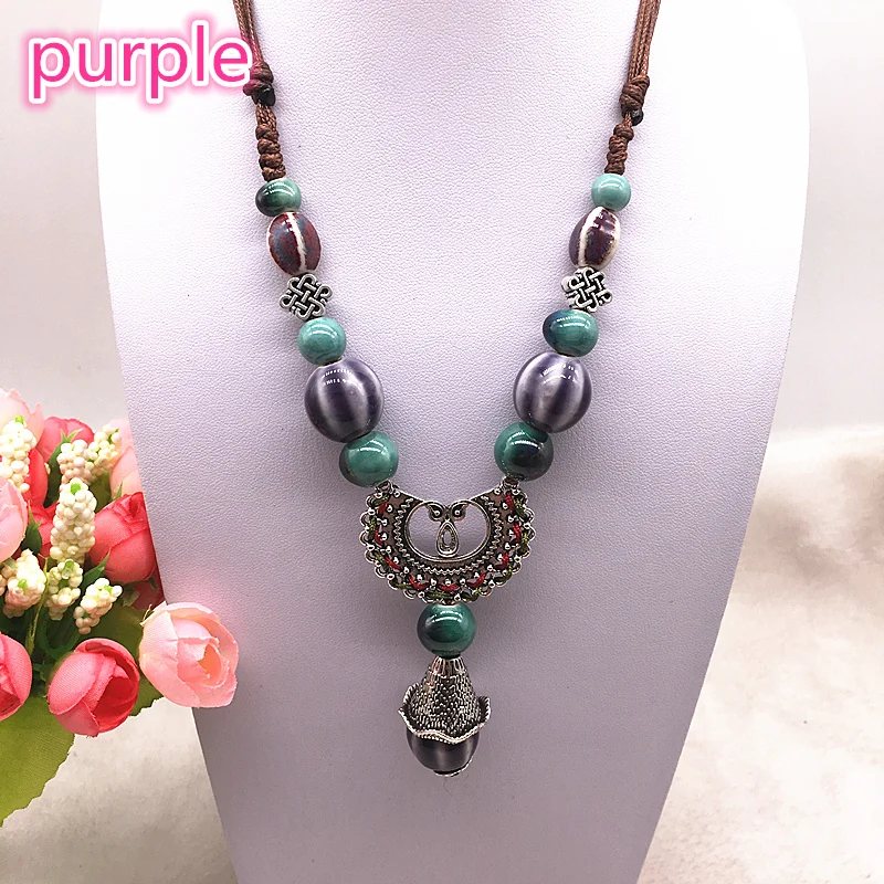 Модные Этнические украшения ручной работы волнистые восковые веревки