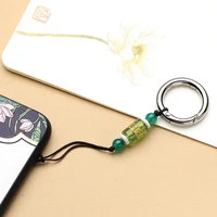 chinese element ring buckle spring buckle detachable mobile phone chain transfer agate six character mantra mobile phone lanyard