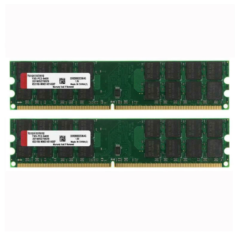 

8GB kit 2X4GB PC2-6400 DDR2-800MHZ 667MHZ 240pin AMD Desktop Memory Ram 1.8V SDRAM only for AMD not for INTEL motherboard or cpu
