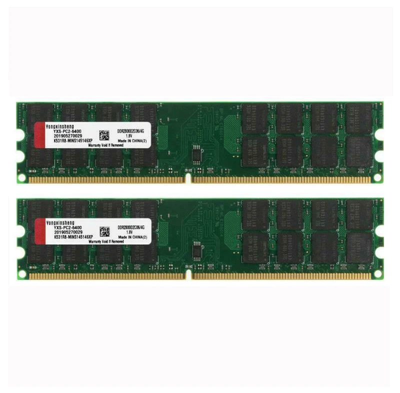 8 Гб комплект 2X 4 PC2 6400 DDR2 800MHZ 240pin настольных компьютеров AMD Оперативная память 1 V SD