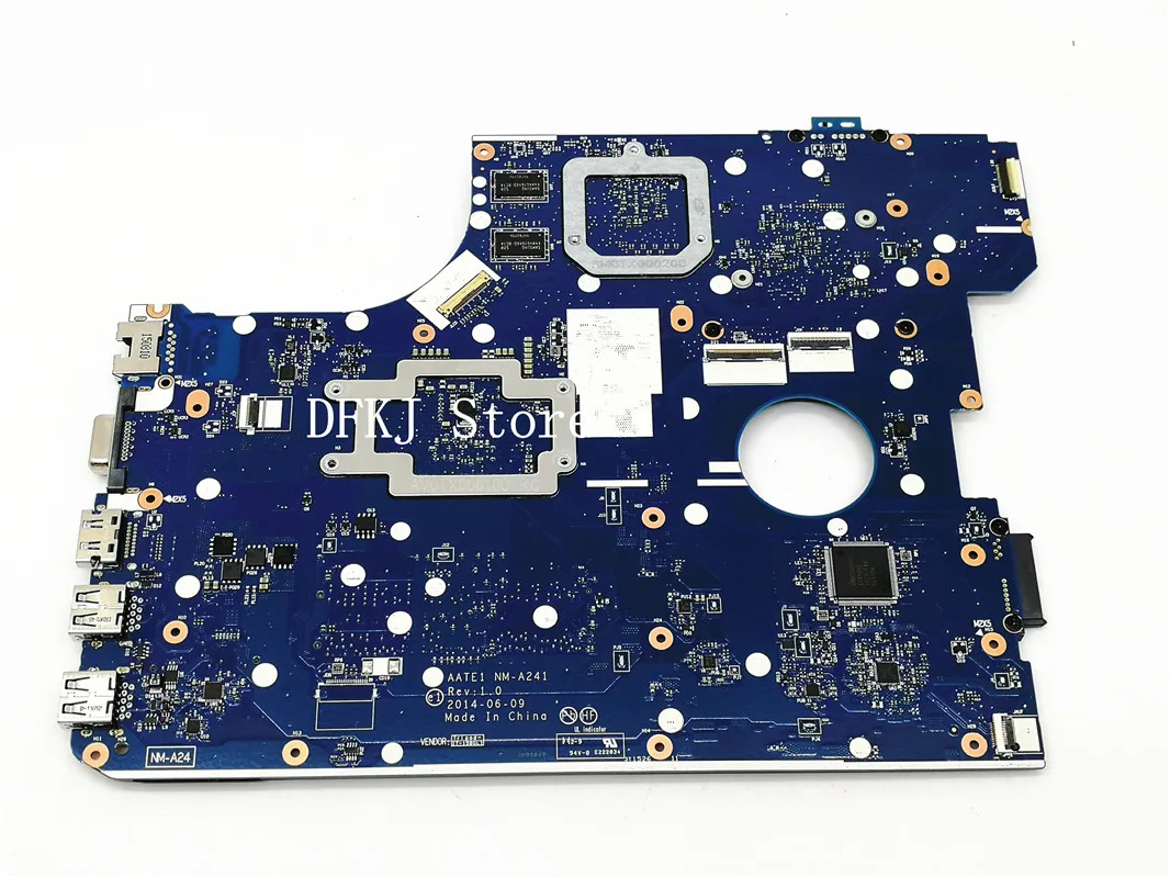 

AATE1 NM-A241 motherboard for Lenovo ThinkPad E555 notebook motherboard FRU 04X5633 CPU A10-7300 2GB DDR3 100% test work