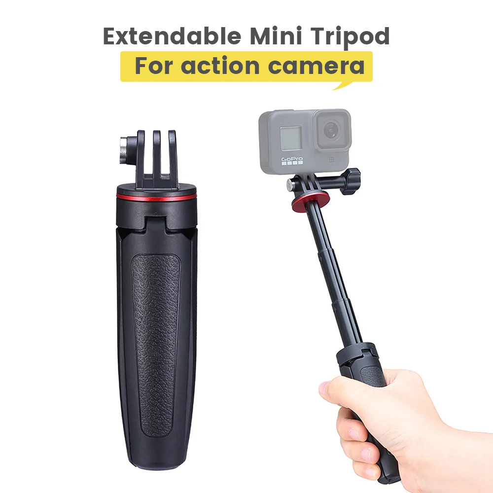 

Extension Handle Extendable Mini Tripod Monopod for GoPro 9/8/7/6/5 Tripod GoPro Magnetic Quick Switch Base Mount Vlog Tripod