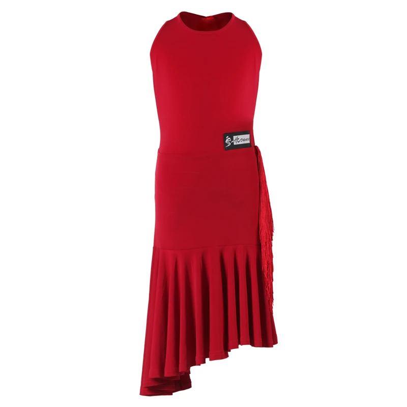 

2020 news latin dance dress for girls for Kids dress Children's dress for dancing to practice to competition H9161