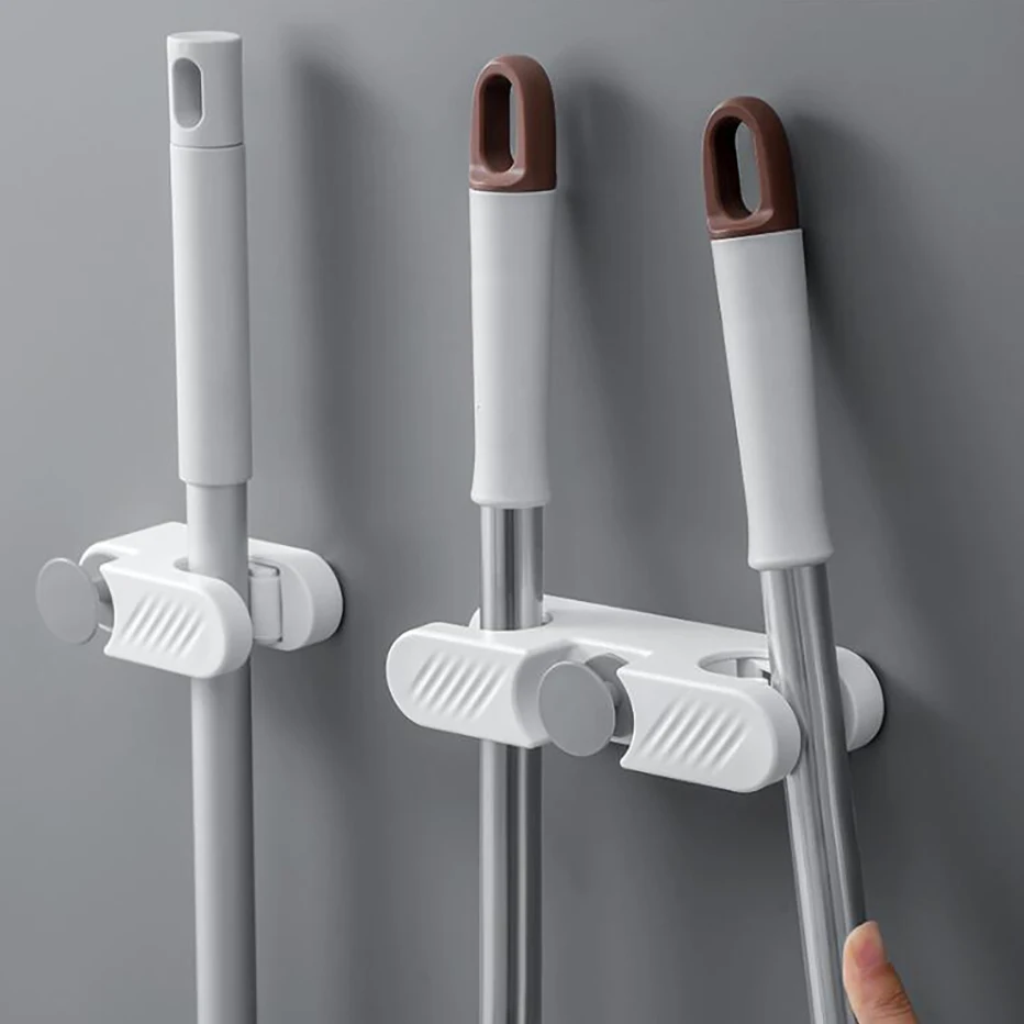 Двойными бортами Швабра подвесной держатель метла вышлите ваш заказ прямо к