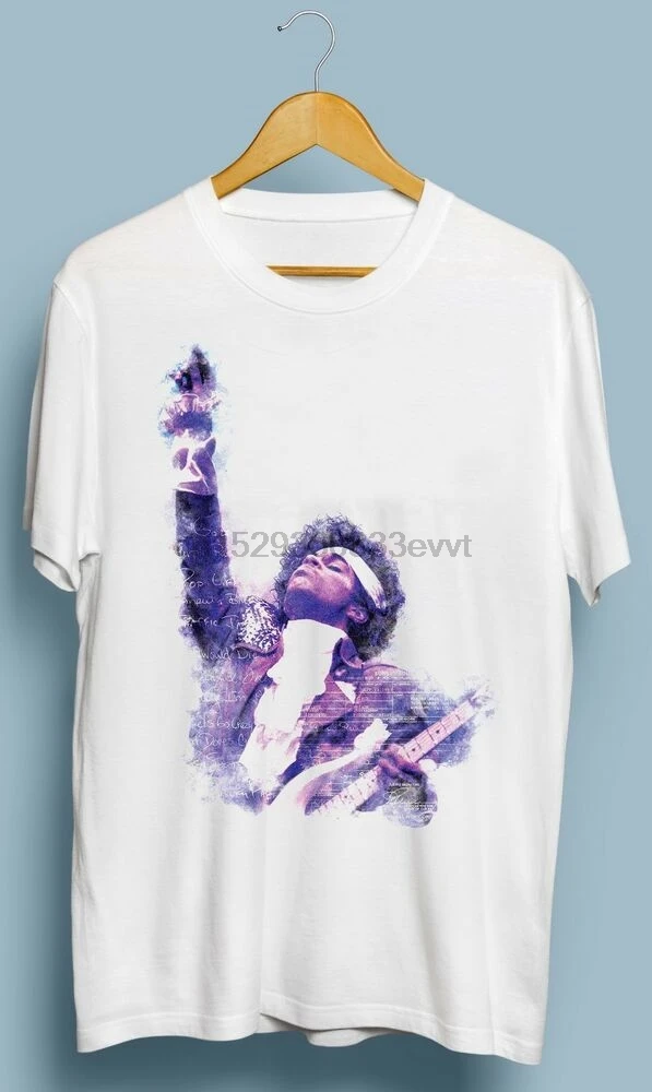 Винтажная Ретро футболка принц 80s фиолетовый дождь Размер S M L XL 2XL | Мужская одежда