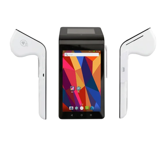 PT7003 android pos терминал мобильный сенсорный экран портативная машина wifi rfid