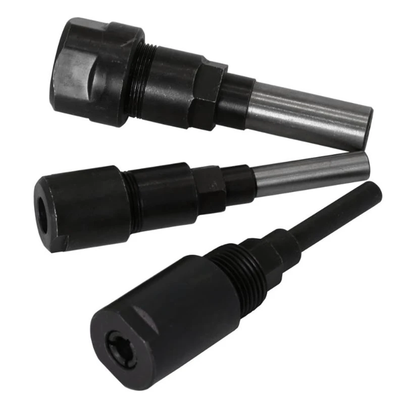 1/4&quot 8mm 1/2&quot Shank Router Bit Extension Rod Collet Adapter Woodworking CNC Milling Cutter Engraving machine | Инструменты