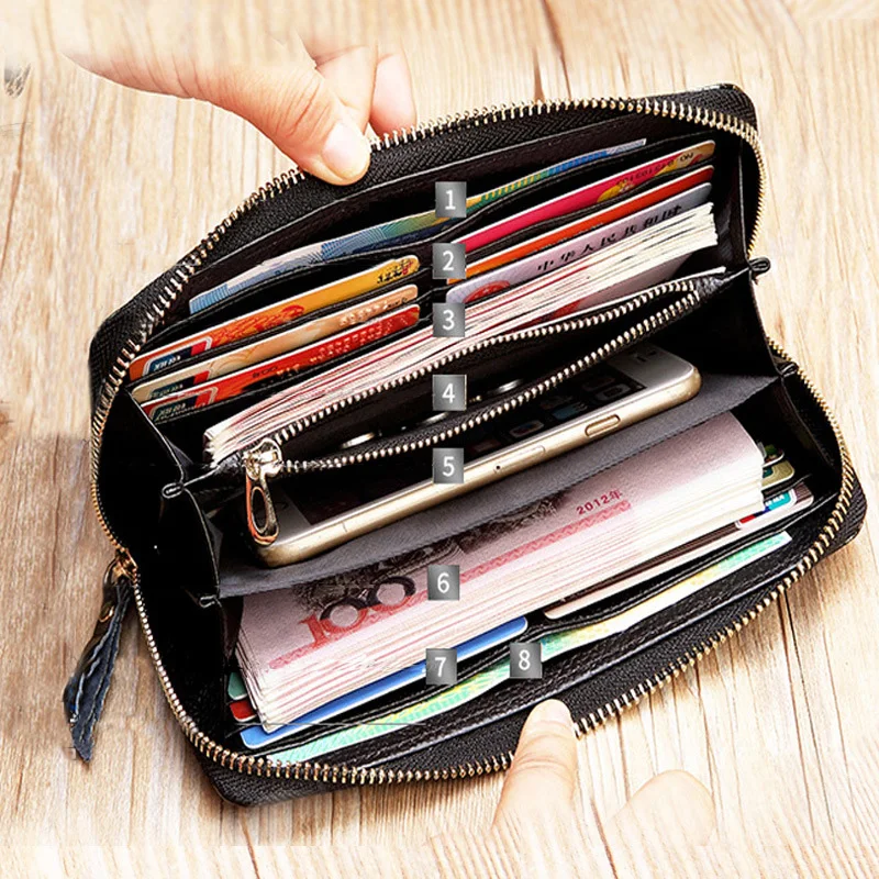 women's wallet long 3D butterfly wallets portfel damski Design portafoglio donna Purse female leather genuine | Багаж и сумки