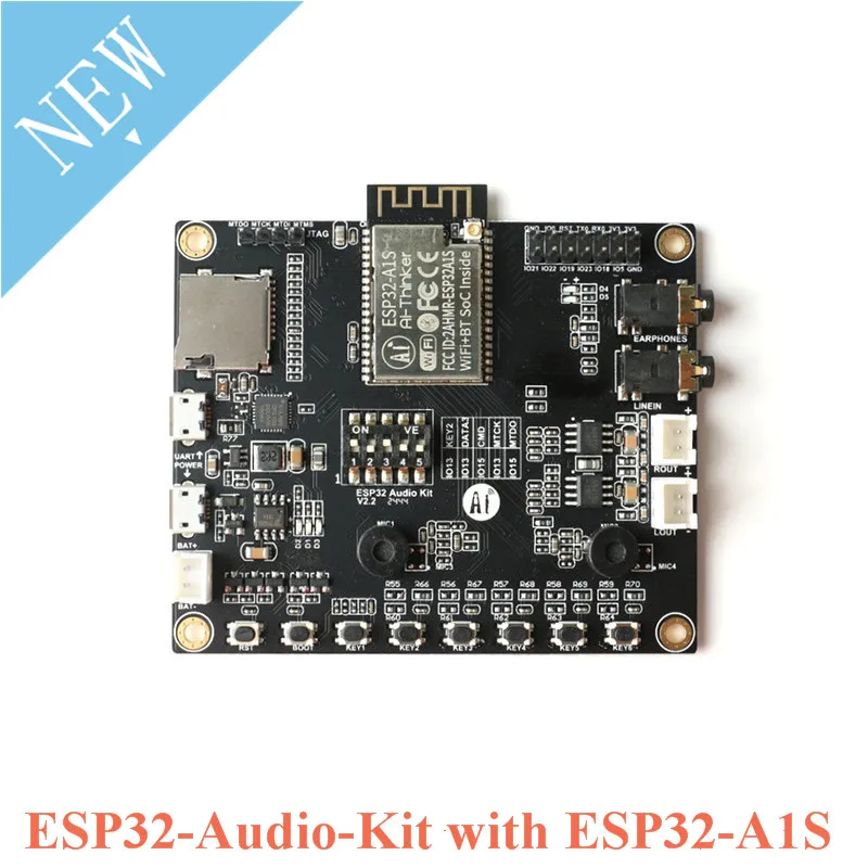 ESP32-Aduio-Kit ESP32-Audio-Kit ESP32-Aduio-Kit ESP32-A1S ESP32 аудио макетная плата Bluetooth модуль беспроводного доступа Wi-Fi низкая Мощность двухъядерный 8 м PSRAM - Цвет: ESP32-Aduio-Kit
