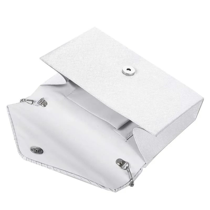 Женская шелковая Алмазная Сумка-клатч на плечо вечерняя сумка для невесты