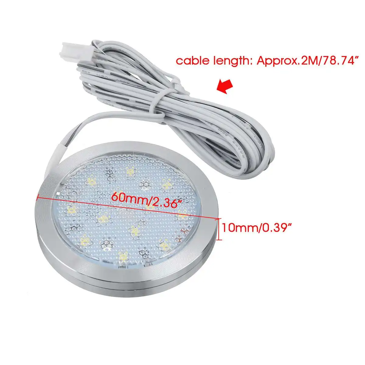 10 шт. 12 В светодиодный внутренний Точечный светильник точечный потолочный