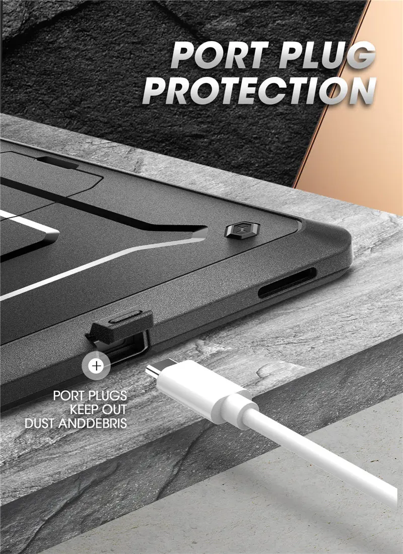 Чехол для Galaxy Tab S6 10,5 дюймов() SM-T860/T865/T867 SUPCASE UB Pro Прочный чехол со встроенной защитной пленкой