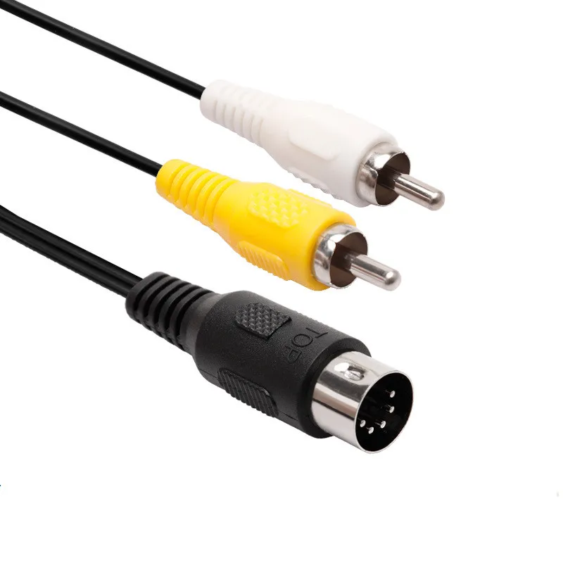 10 шт. AV Аудио Видео кабель для SEGA Mega Drive 1 Genesis RCA ШНУР
