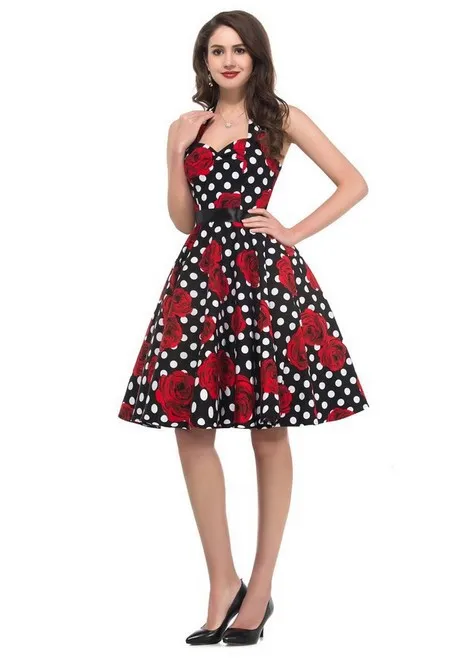 

Best selling retro Hepburn style waist slim big swing dress with belt
