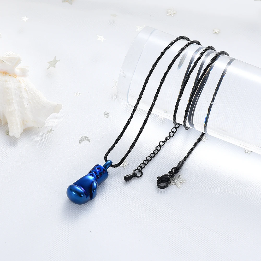 MJD8308 черные мужские кремационные украшения для пепла боксерская перчатка крутые