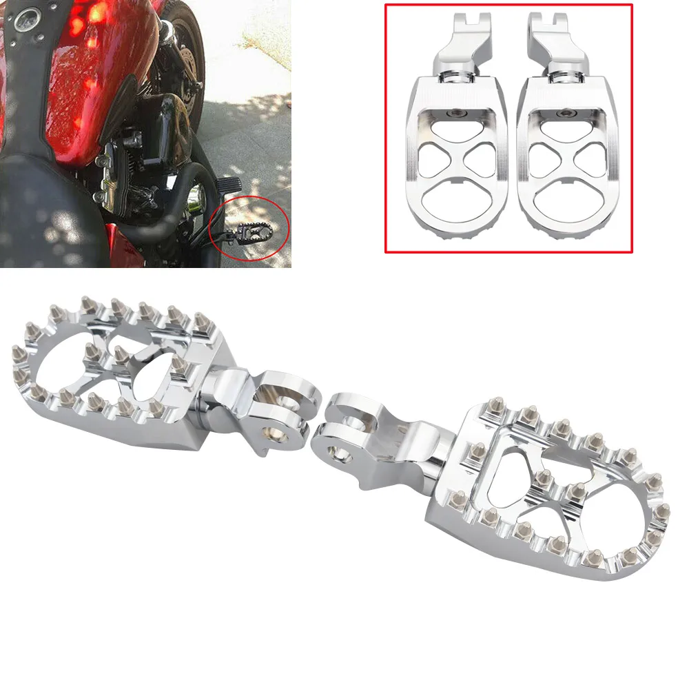 Передняя хромированная Подножка для мотоцикла MX подножка триумфа Bonneville T100 T900